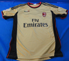 Ac Milan Home Nesta #13 Futbol Football Shirt Soccer Jersey Adidas Medium - £38.50 GBP