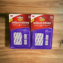 2 Pack Command Adjustables Refill Strips .5 lb Capacity 18 Strips Ea 178... - £5.78 GBP