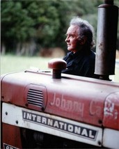 Johnny Cash in his signature black 1990&#39;s pose on his farm 16x20 inch Poster - £19.60 GBP