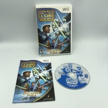  Star Wars The Clone Wars Lightsaber Duels Complete 2008 Nintendo Wii TESTED GUC - £5.40 GBP