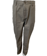 Amazon Essentials Taupe Twill Flat Front Pants Size 31W x 29L, NWT - $19.53 CAD