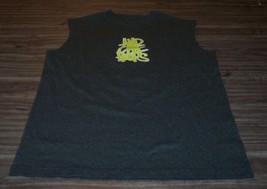 Vintage AND1 Hoops Basketball Sleeveless T-Shirt Gray Youth XL18-20 - £14.40 GBP