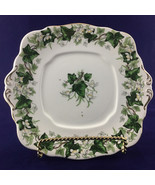 Royal Albert Vintage Platter Ivy Lea Bone China Cake Server 9&quot; Across - $56.35 CAD