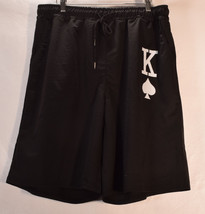 King of Spades Mens Active Shorts Black 2XL - £15.55 GBP