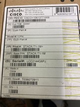 OEM Cisco STACK-T1-1M 800-40404-01 New Stacking Cable (3850 Switch)  - $150.00