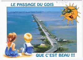 France Postcard Ile de Noirmoutier Le Passage du Gois - $2.96