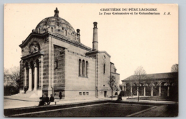 Vintage Crematorium and The Columbarium J II Postcard France - £42.83 GBP