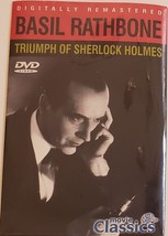 Basil Rathbone- Triumph of Sherlock Holmes 1935 B&amp;W Treasure Box Collection DVD - £1.55 GBP