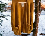 Madewell Cardigan Sweater Womens SIZE Small Cider Open Front with pocket... - $41.08
