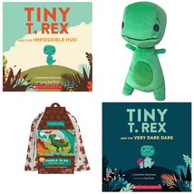 Tiny T Rex Gift Set - 2 Books The Impossible Hug and The Very Dark Dark by Jo... - £47.95 GBP