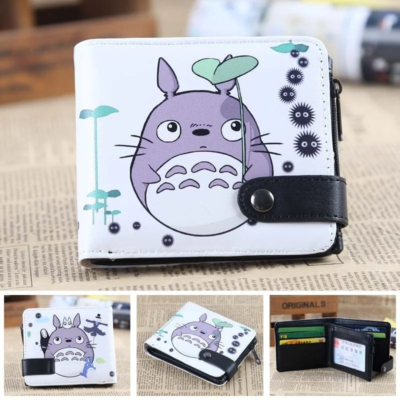 Woman/Man Wallet New Fashion   Student Purse My Neighbor  My Hero Academia Leath - £51.58 GBP