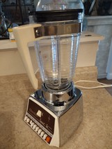 Vintage Osterizer Imperial Ten Solid State Blender Model 642 Series A Glass Jar - £47.95 GBP