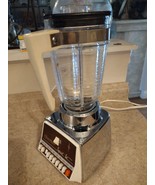Vintage Osterizer Imperial Ten Solid State Blender Model 642 Series A Gl... - $82.30 CAD