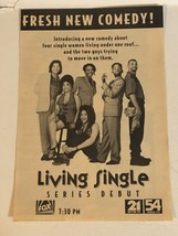 Living Single TV guide Print Ad Queen Latifah Kim Coles Kim Fields Tpa1 - $5.93