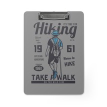 Personalized Clipboard for Hikers, 9&#39;&#39; × 12.5 &#39;&#39;, USA Made, Durable Fibe... - $48.41