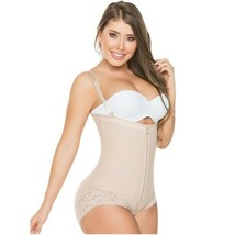 Fajas Salome 0412 Strapless Butt Lifting Shapewear Girdle for Dresses Da... - £57.08 GBP