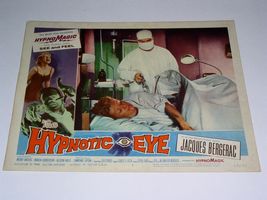 The Hypnotic Eye Theater Lobby Card Vintage 1960 HypnoMagic Jacques Berg... - €108,06 EUR