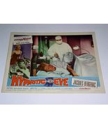 The Hypnotic Eye Theater Lobby Card Vintage 1960 HypnoMagic Jacques Berg... - $2,292.83 MXN
