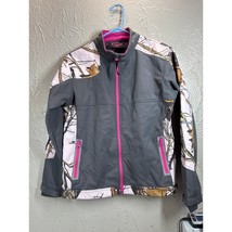 Yukon Gear Womens Windproof Softshell Fleece Lined Jacket Mossy Oak Prin... - $408.81 MXN