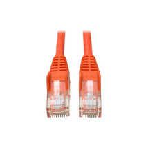 Tripp Lite N001-003-OR 3FT CAT5E / CAT5 Snagless Molded Patch Cable RJ45 M/M Ora - £18.25 GBP