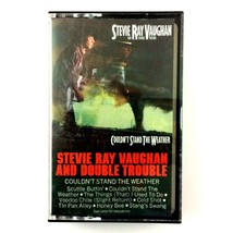 Stevie Ray Vaughn and Double Trouble Couldn&#39;t Stand the Weather Cassette Tape - £5.41 GBP