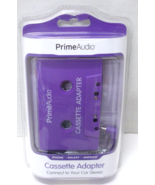 New/Sealed Prime Audio Cassette to 3.5 MM Auxillary Cable Tape Adapter - $13.23 CAD