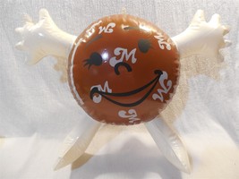 Vintage M&amp;M&#39;s Hanging Brown Character Inflatable - $8.95