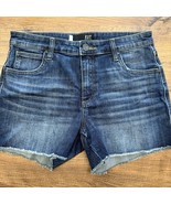 KUT from the Kloth Gidget High Waist Fray Shorts Size 6 Summer Vacation ... - $26.56