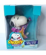 Hasbro Snoopy &amp; Friends World Famous Collection World Famous Rock Star NEW - $33.65