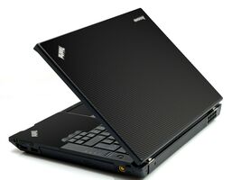 LidStyles Carbon Fiber Laptop Skin Protector Decal IBM / Lenovo ThinkPad W520 image 2