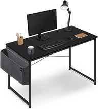 Monibloom Computer Desk, 47&quot;, Simple Style Home Gaming Desk, Office, Black. - £56.29 GBP