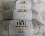 Big Twist Shine Silver lot of 3 Dye lot 34/4811 - $15.99