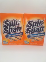 2 Spic and Span Extra Strength Powder Sun Fresh 27 Oz Unopened  - $677.47 MXN