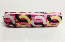 Multi-Colored Oval Pattern Pencil Pouch - £2.35 GBP