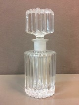 Vintage Cut Glass Decanter Perfume Bottle - £31.53 GBP