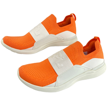 APL Womens Sneakers Orange White Size 9 Techloom Bliss Low Top Mesh Slip On - £98.39 GBP