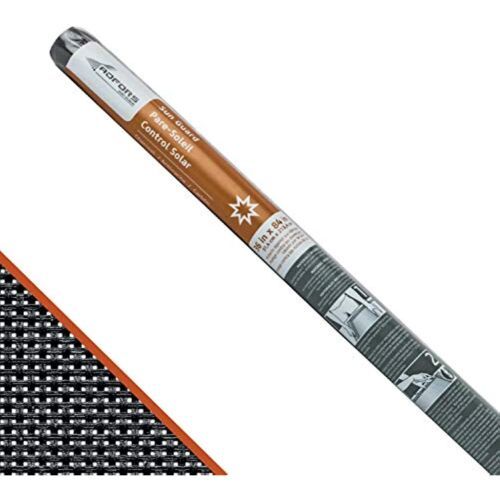 ADFORS Premium Solar Screen, 36&quot; x 84&quot;, Charcoal - $29.97