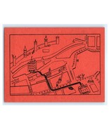 1950s Hotel Adler Card With Map Lucerne Switzerland - $15.35
