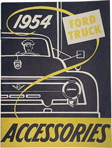 Vintage 1954 Ford Truck Accessories Booklet - New - Perfect Condition - $9.89