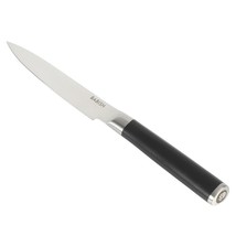 Babish 5 Inch High-Carbon Stainless Steel Full Tang Utility Knife in Black - $44.47