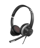 Mpow HC6 Wired 3.5mm Headset Over the Ear Headphones Office for Computer PC - $22.73