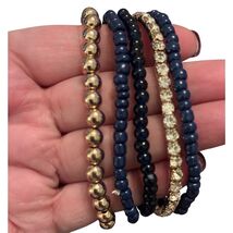 Multi-strand beaded bracelet 6.5”  - $14.55