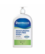 Dermeze Moisturising Soap Free Wash 1 Litre Pump - £70.96 GBP