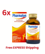 6 boxes X 100&#39;s Pharmaton Capsules Ginseng and Selenium Energy Booster E... - $296.01