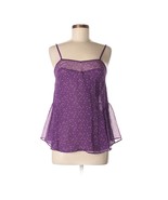 STELLA MCCARTNEY Purple SILK Star Print Camisole Top NEW NWT Med Medium - €86,29 EUR