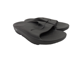 OOFOS Unisex OOahh Slide Sandals Black Size M4-W6 - £44.81 GBP