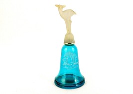 Glass Bell Decanter, 1981 Avon Moonlight Glow Annual Bell, &quot;Moonwind&quot; Cologne - £11.66 GBP