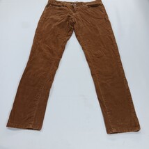 Buffalo Women's Brown Straight Leg Mid-Rise Corduroy Pants Size 28(6) (30×28) image 12
