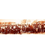 Panoramic Photographs - Group of American Indians #1 (1908) Art Poster 8... - $321.59 MXN