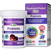 Physician&#39;s CHOICE Probiotics for Kids - 7 Diverse Strains Organic Prebiotics... - £34.92 GBP